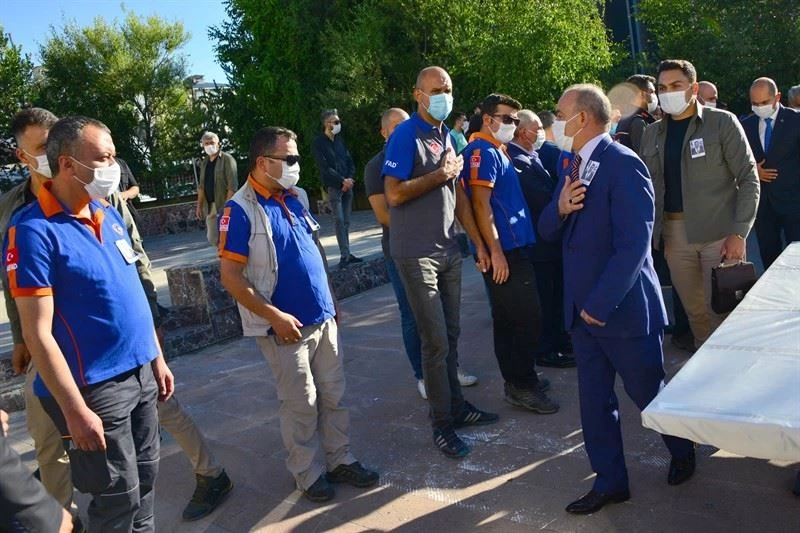 Hayatını kaybeden AFAD Müdürü Ors için Valilikte tören düzenlendi
