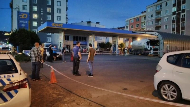 LPG tankerindeki sızıntı ekipleri harekete geçirdi
