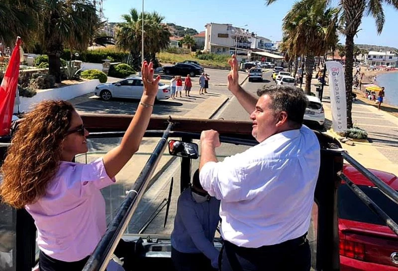 Zafer Bayramı coşkusu Çeşme’nin her sokağına taşındı
