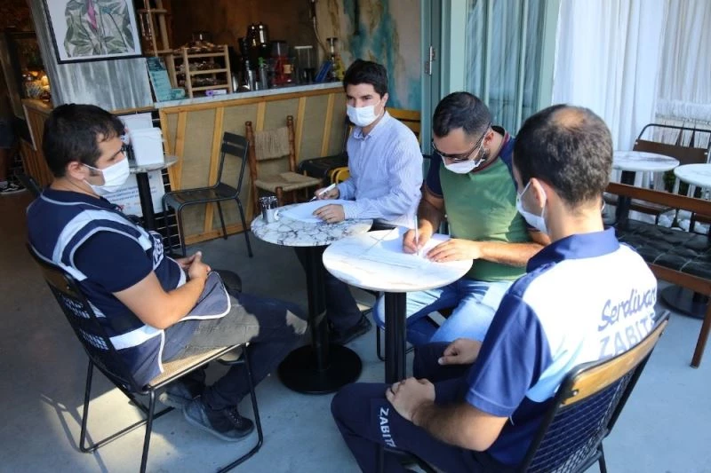 Maske takmayanlara cezai işlem uygulandı
