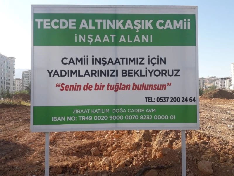 Senin de bir tuğlan bulunsun kampanyasına destek
