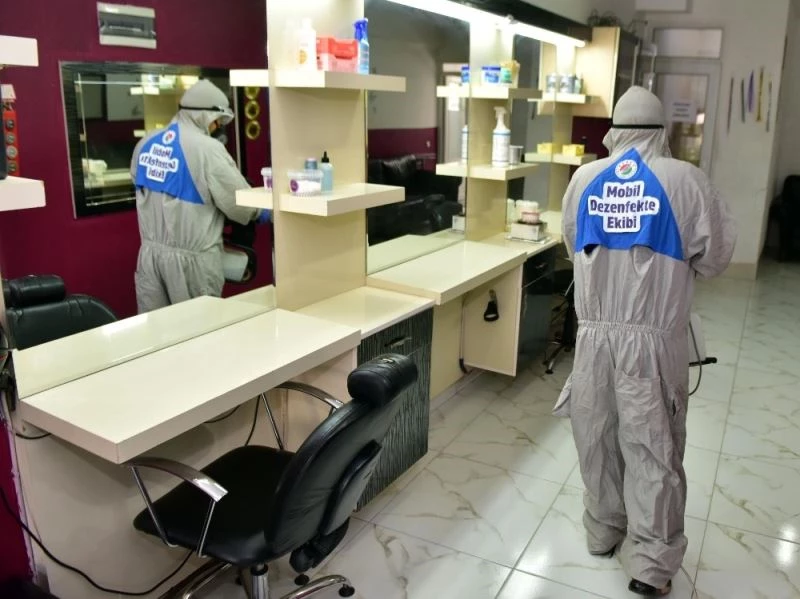 Kepez’de 38 bin 925 dezenfekte işlemi yapıldı
