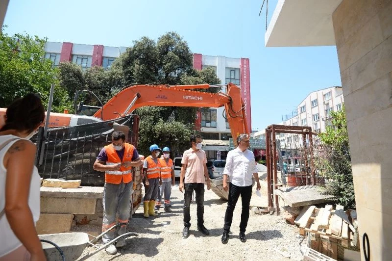 Muratpaşa Cami müştemilatında son aşamaya geldi
