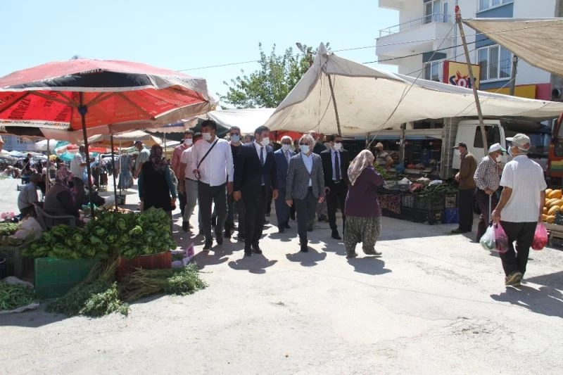 Hüyük’te artan vakalar sebebiyle iki hafta süreyle pazar kurulmayacak
