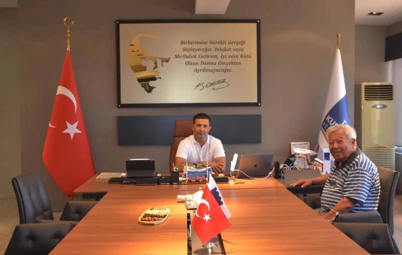 Eski milletvekili Postacı, Başkan Günel’i ziyaret etti
