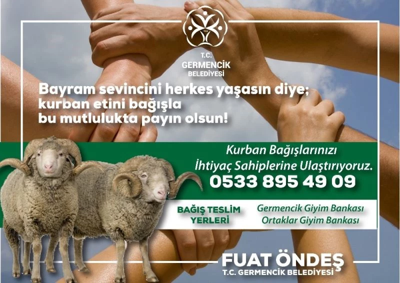 Germencik Belediyesi ’askıda kurban’ kampanyasını başarıyla uyguladı
