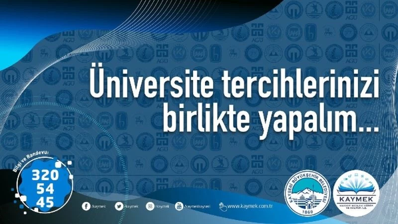 Büyükşehir tercih maratonunda öğrencileri yalnız bırakmıyor
