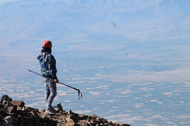 Türkiye’de ilk kez Erciyes’te zirve tırmanışları başladı
