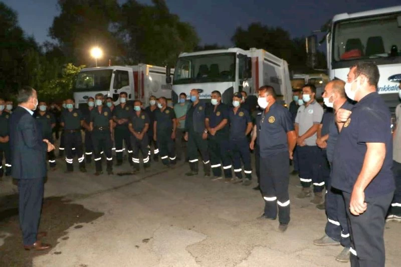 Başkan Saygılı temizlik işçileriyle bir araya geldi
