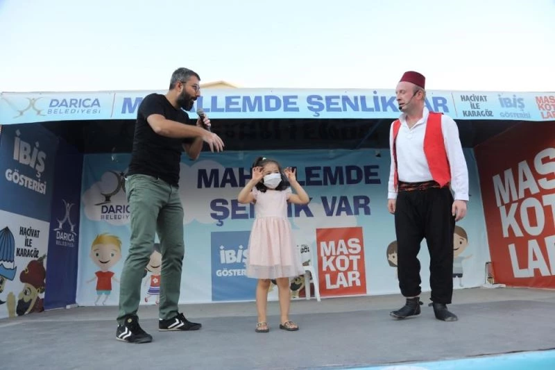 Kocaeli’de çocuklar “Mahallemde şenlik var” projesiyle eğlendi
