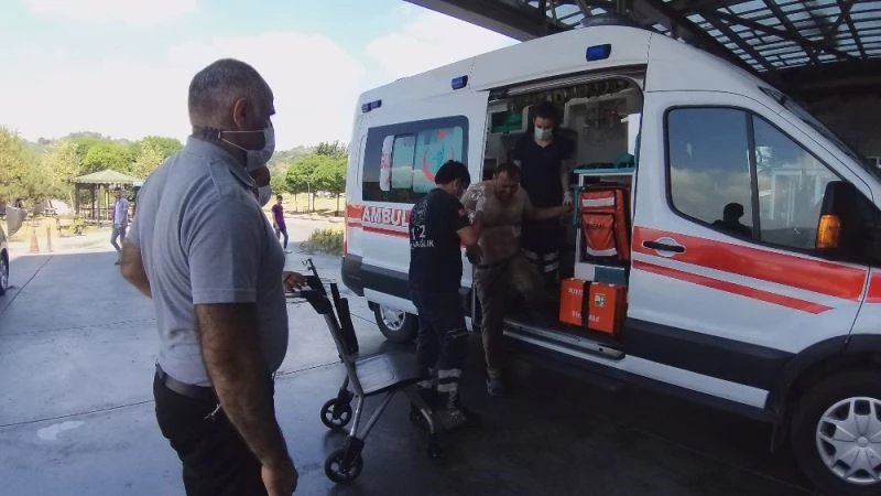 Arazi anlaşmazlığında bıçaklı kavga: 2 yaralı
