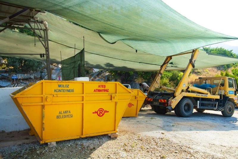 Alanya Belediyesi, Kurban Bayramı’nda 3 bin 528 ton atık topladı
