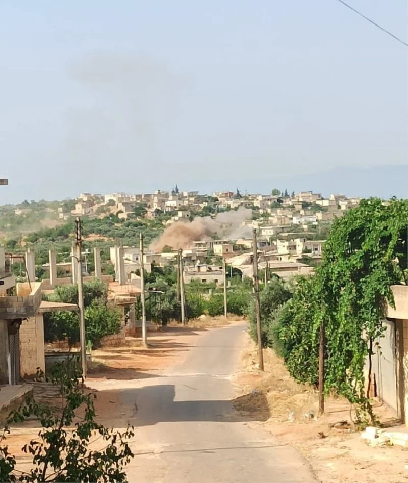 Esad rejimi Hama’yı vurdu: 2 yaralı
