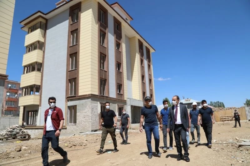 Başkale’de emniyet binası ve polis lojmanları yapılıyor
