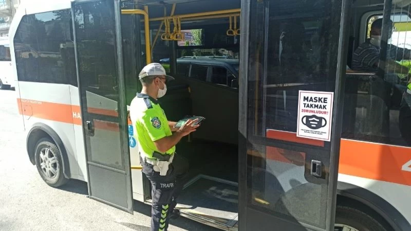 Dolmuşlar denetlendi
