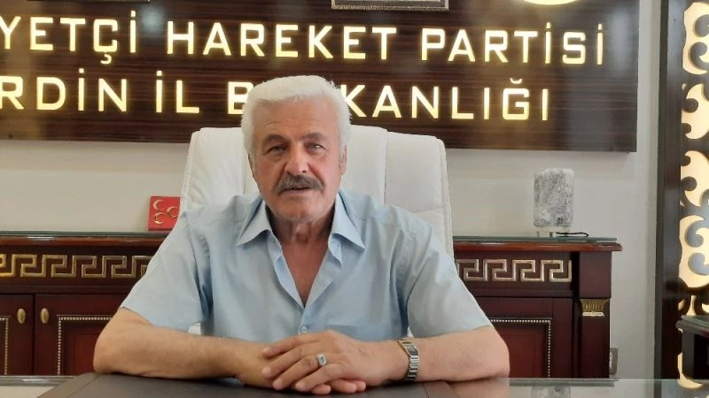 MHP Mardin İl Başkanı Bozkuş: 