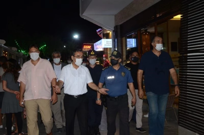 Kuşadası’nda eğlence yerleri ile kafe ve restoranlara denetim
