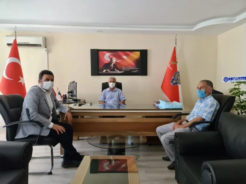 Başkan Yıldırım, Emniyet Müdürü Torlak ile bir araya geldi
