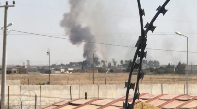 Sınırın öbür tarafında son bir haftada ikinci yangın
