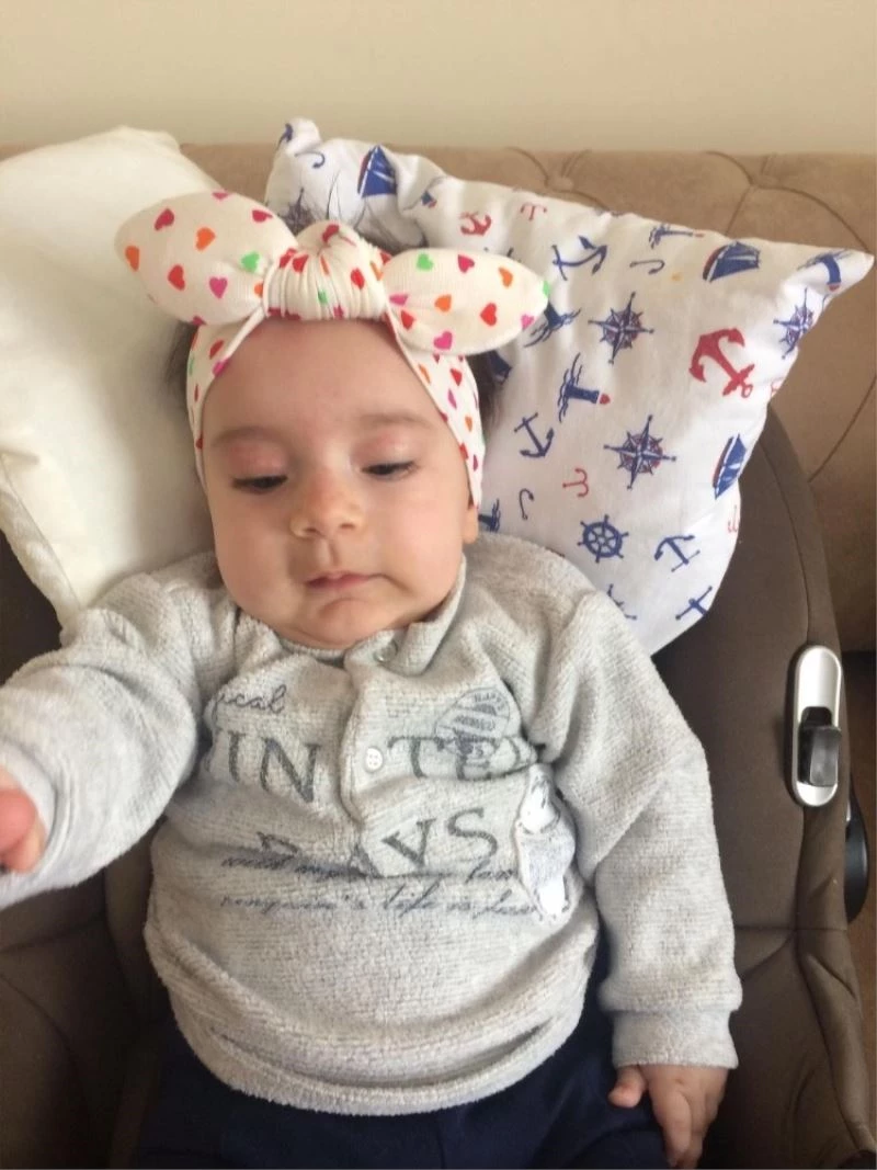 (Özel) Minik Sare’nin hayatta kalabilmesi için tek çözüm “zolgensma” ilacı
