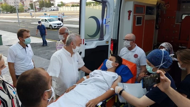 Yeni Kadın Doğum Hastanesinin ilk hastasını İl Sağlık Müdürü Öğütlü karşıladı
