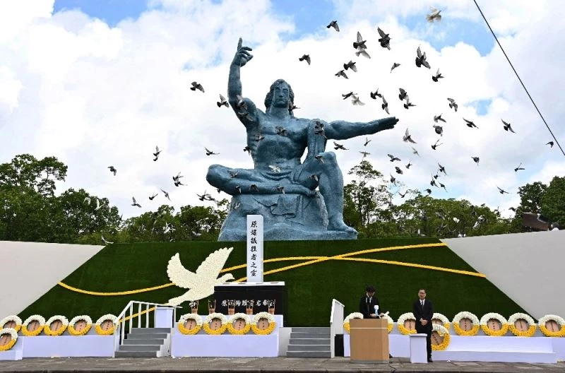 Atom bombası kurbanları Nagasaki’de anıldı
