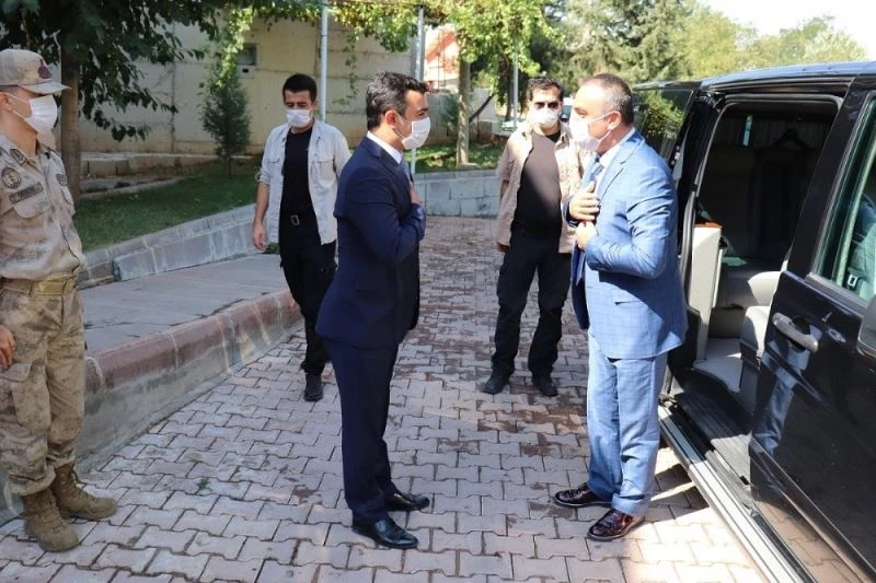 Vali Soytürk Polateli ilçesinde incelmelerde bulundu
