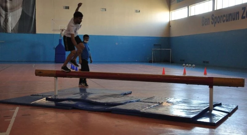 BESYO adayları zorlu parkurda zamana karşı yarıştı
