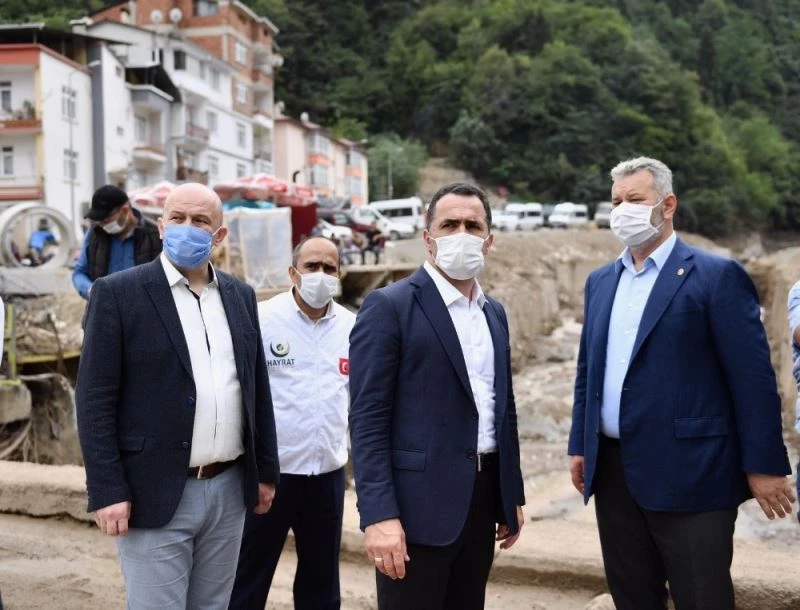 Başkan Yıldız’dan Giresun’a geçmiş olsun ziyareti
