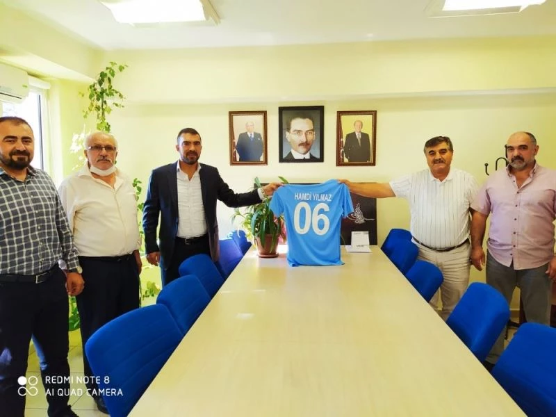 Sincan Belediyespor’dan siyasetin zirvesine ziyaret
