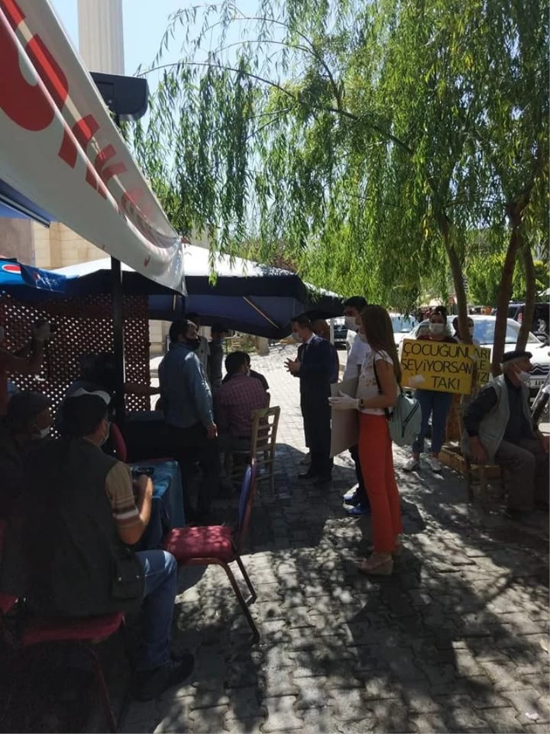 Tuzluca’da ’Çocuğunu Seviyorsan Maske Tak’ projesi
