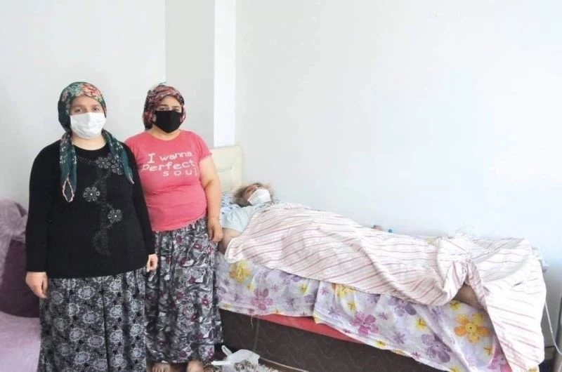 Başkan Şahiner’den KOAH hastası Dursune teyzeye yardım eli
