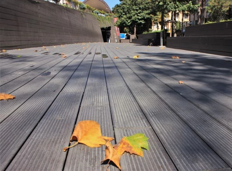 Eskişehir’de sararan ilk yapraklar yere düştü
