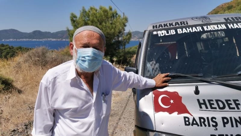 Elmacı Dede, Oruç Reis’e 50 kasa üzüm gönderdi
