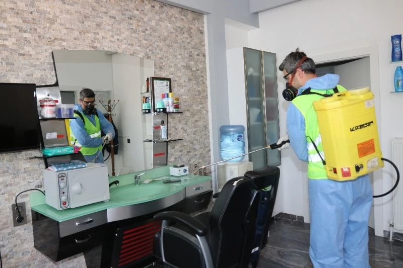 Çankaya’dan 21 bin 908 noktada dezenfeksiyon
