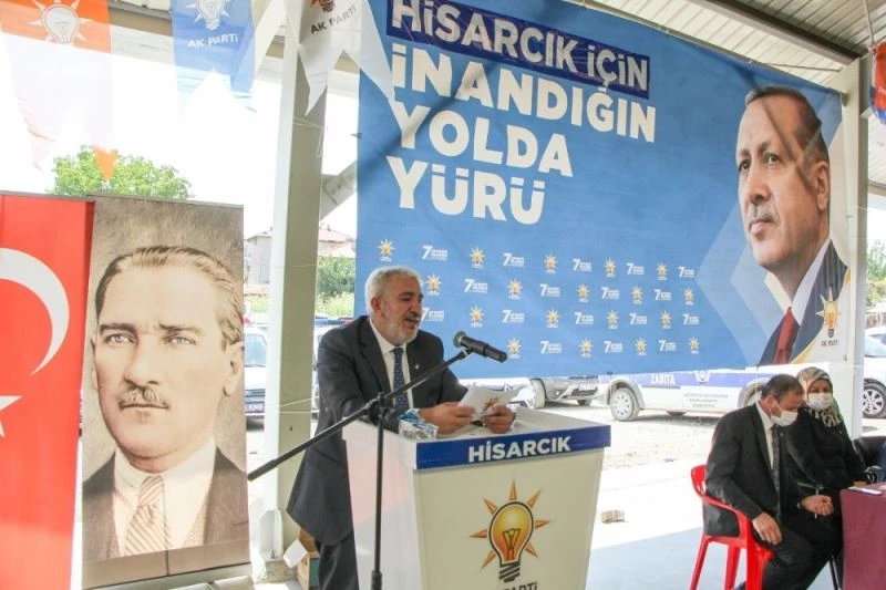 Hisarcık AK Partide Ali Var, güven tazeledi.
