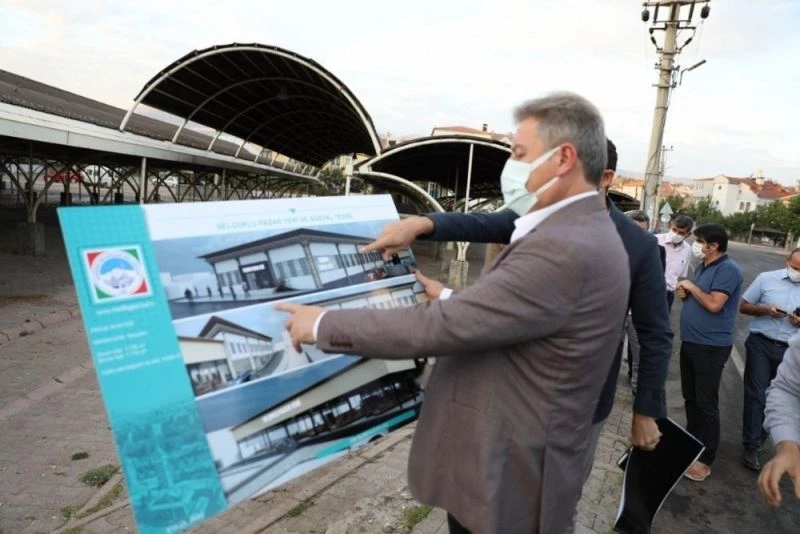 Başkan Dr. Palancıoğlu; “Selçuklu pazaryeri yenilenerek çok amaçlı sosyal tesis olarak hizmet verecek”
