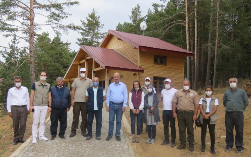 DKMP Genel Müdürü Üzmez, Dumanlı Tabiat Parkında incelemelerde bulundu
