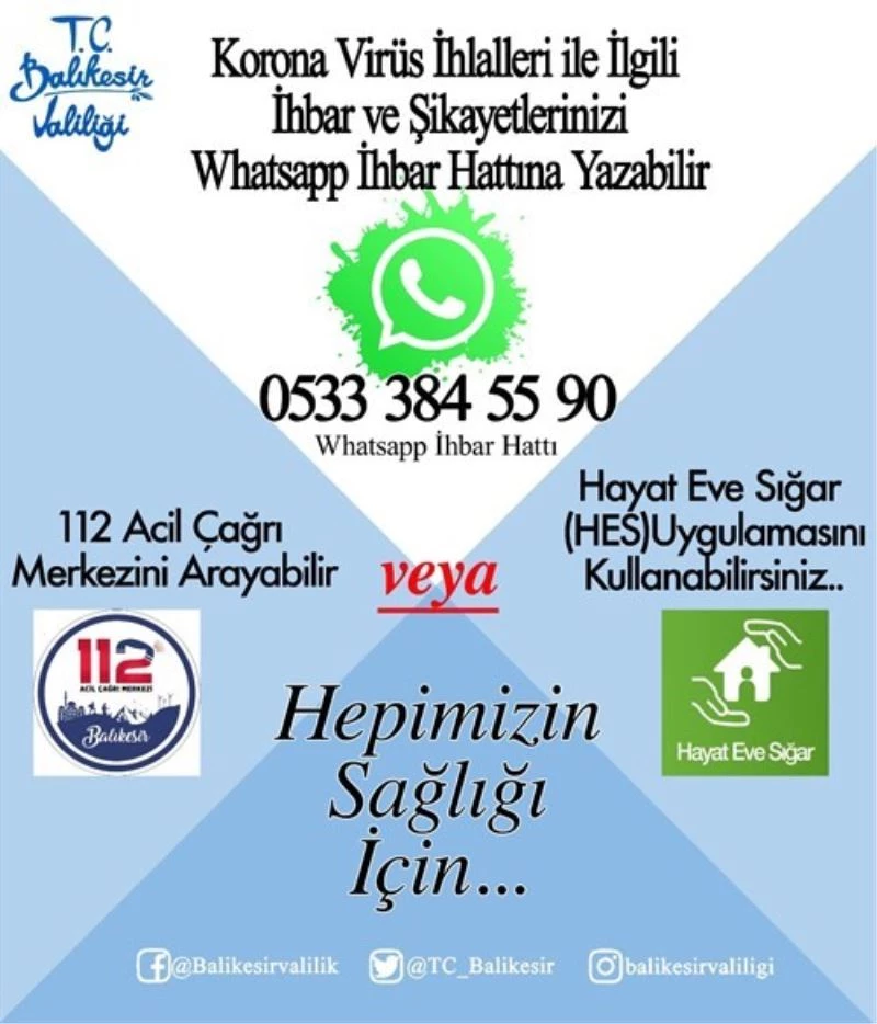 Balıkesir’de izolasyon kuralına uymayan 13 kişi yurda yerleştirildi
