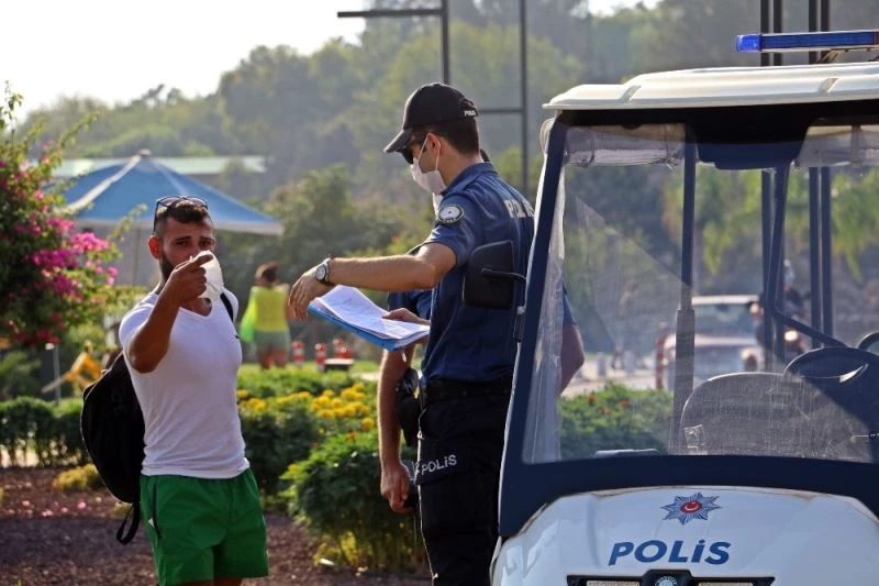 Maske takmayanların ‘tam marketten alıyordum’ bahanesi cezayı önleyemedi
