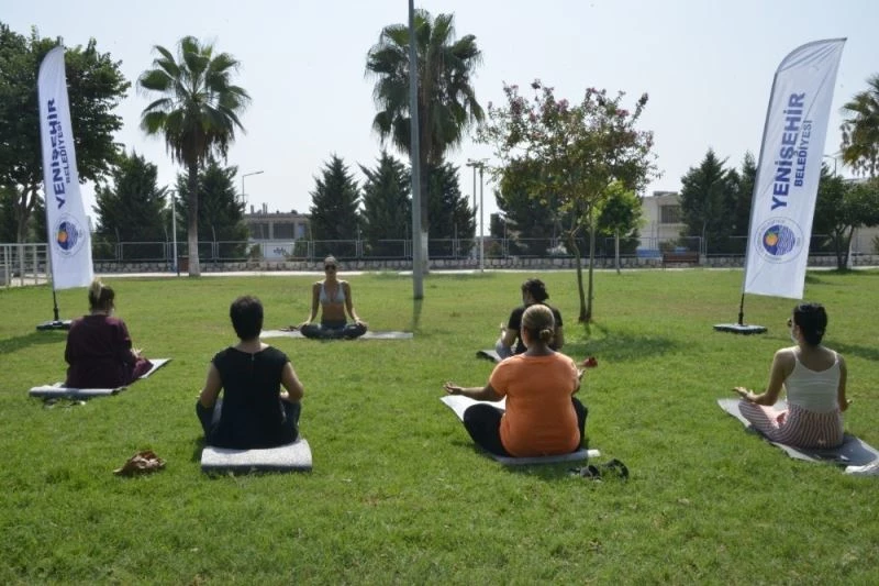 Yenişehir’de zumba dans gösterisi
