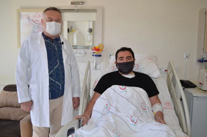 Nefes darlığı yaşayan hasta ALKÜ’de şifa buldu
