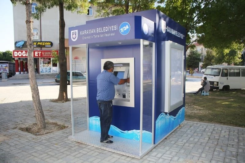 Karaman Belediyesi akıllı vezne sayısını arttırdı
