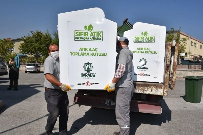 Karatay’da atık ilaçlar çöpe gitmeyecek
