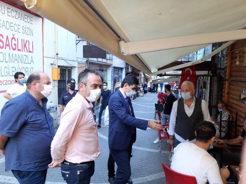 Kaymakam Coşgun, denetimde işletmecileri uyardı
