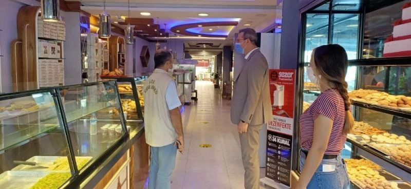 Kilis’te tatlıcılara sıkı denetim
