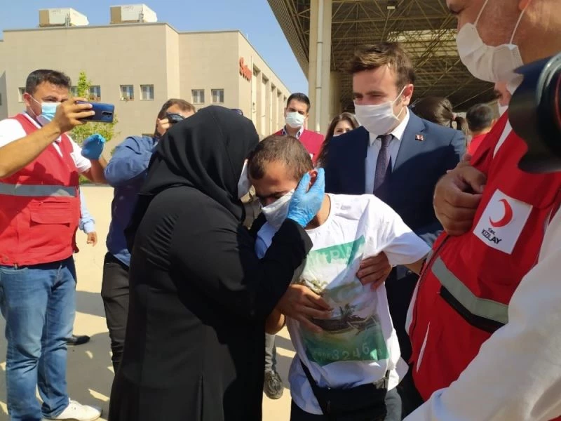 Sınırda duygulandıran kavuşma
