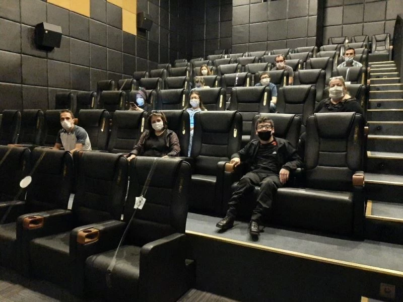 Samsun’da özel çocuklar beyaz perdeyle buluştu
