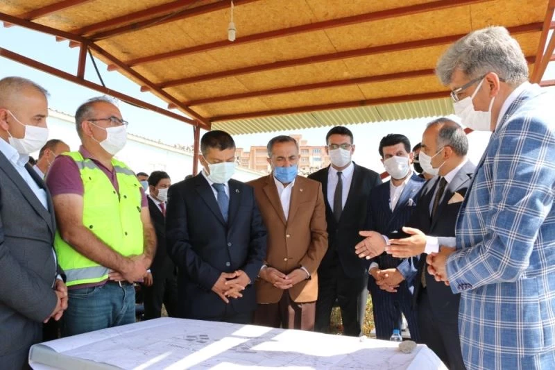 Erciş T Tipi Cezaevinin yapımı devam ediyor
