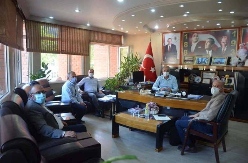 Başkan Yaman katı atık yönetimi yetkilileriyle bir araya geldi
